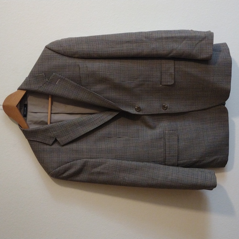 Lauren Ralph Lauren houndstooth wool blazer 38R